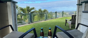 Hisnande Oceanview Paradise på Malulani Green Haven i Kona