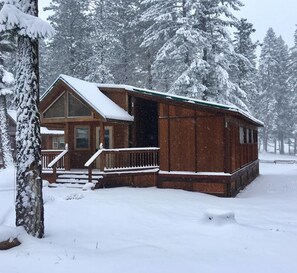 Majoituspaikan julkisivu