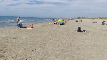 Tæt på stranden