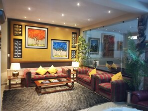 Lobby sitting area