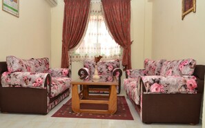 TV, fireplace - Cheap stay in Marrakech Morocco - apartment for rent (Marrakech)