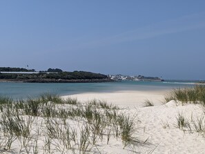 On the beach