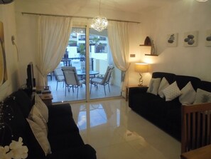 Smart TV, lettore DVD, libri, biblioteca musicale