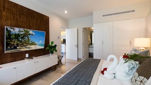 Condo Deluxe, para no fumadores | 2 habitaciones y caja de seguridad en la habitación