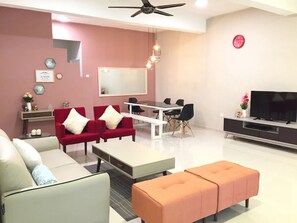 Ferienhaus (Holiday) | Wohnzimmer