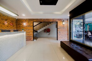 Sitteområde i lobbyen