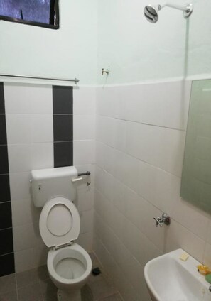 Regadera, amenidades de baño gratuitas, toallas