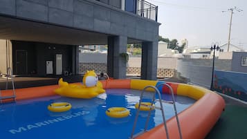 Seasonal outdoor pool