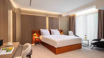 Superior Double or Twin Room | Select Comfort beds, minibar, in-room safe, desk