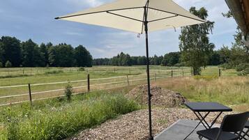 Premium-suite - handicapvenligt - udsigt til have | Terrasse/gårdhave