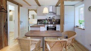 Apartment, Multiple Beds, Garden View | Private kitchen - Alte Schmiede Bleckede (Bleckede)