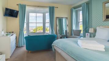 Deluxe Double or Twin Room, Sea View (Room 4)