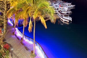 Front of property - evening/night