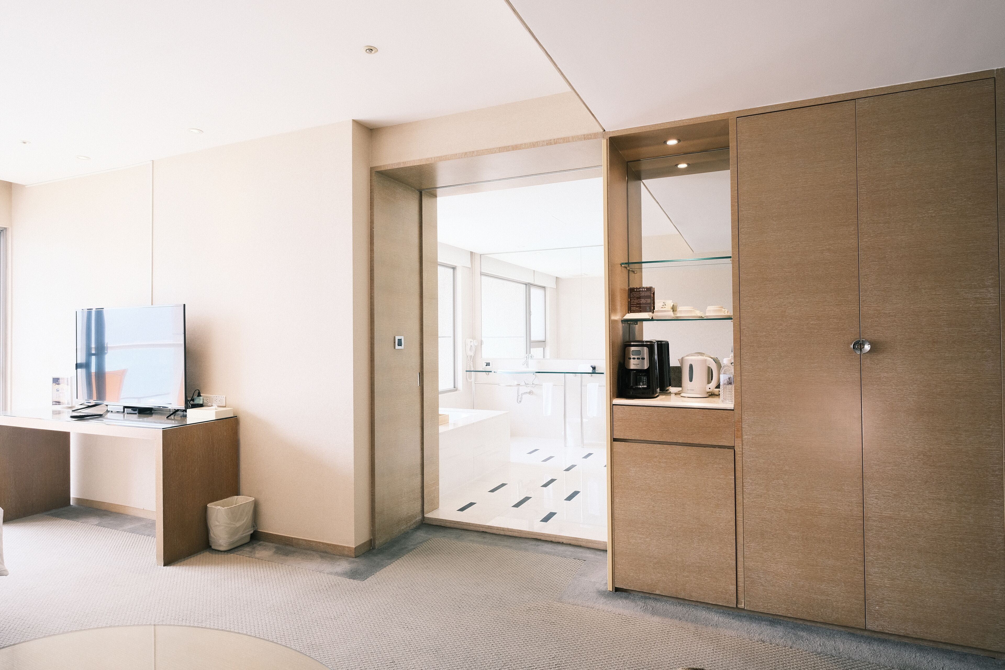 exclusive double room | in-room safe, blackout curtains, iron/ironing board, free wifi