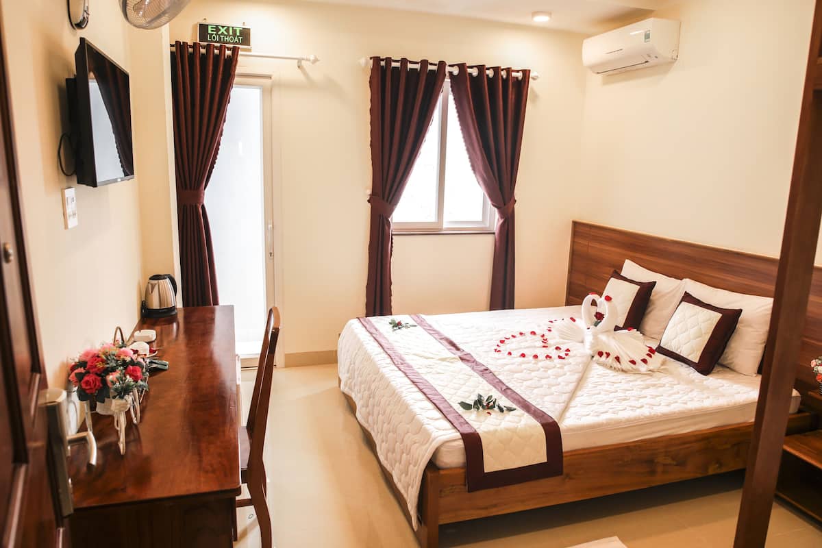 Habitación individual estándar, vista al mar | Escritorio, wifi gratis y ropa de cama