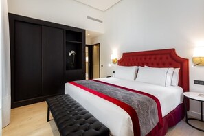 1 chambre, couette en duvet d'oie, minibar