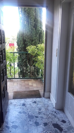 Interior entrance