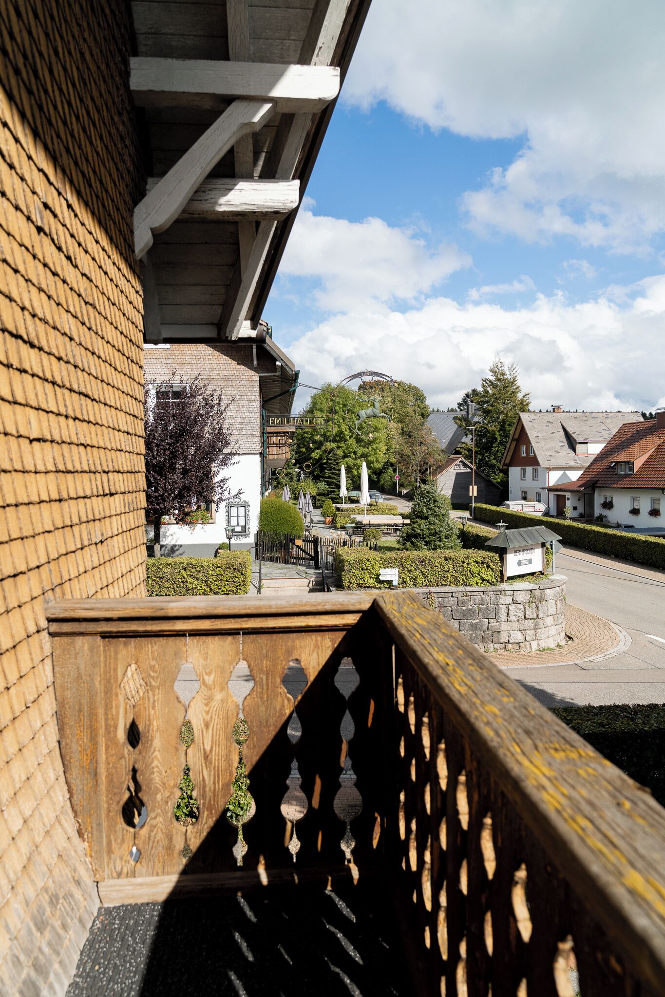 doppelzimmer in der lodge | balcony view