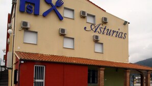 Fachada de la propiedad