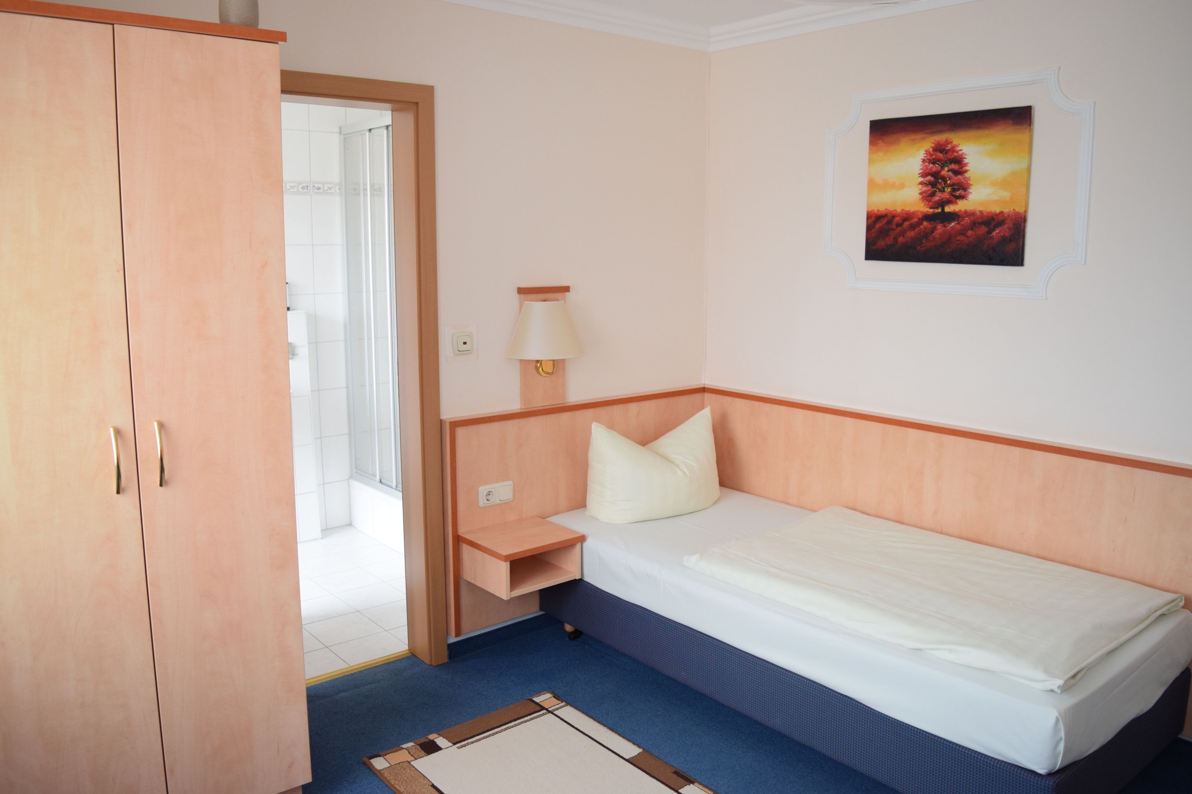 single room | individually furnished, desk, blackout curtains, iron/ironing board