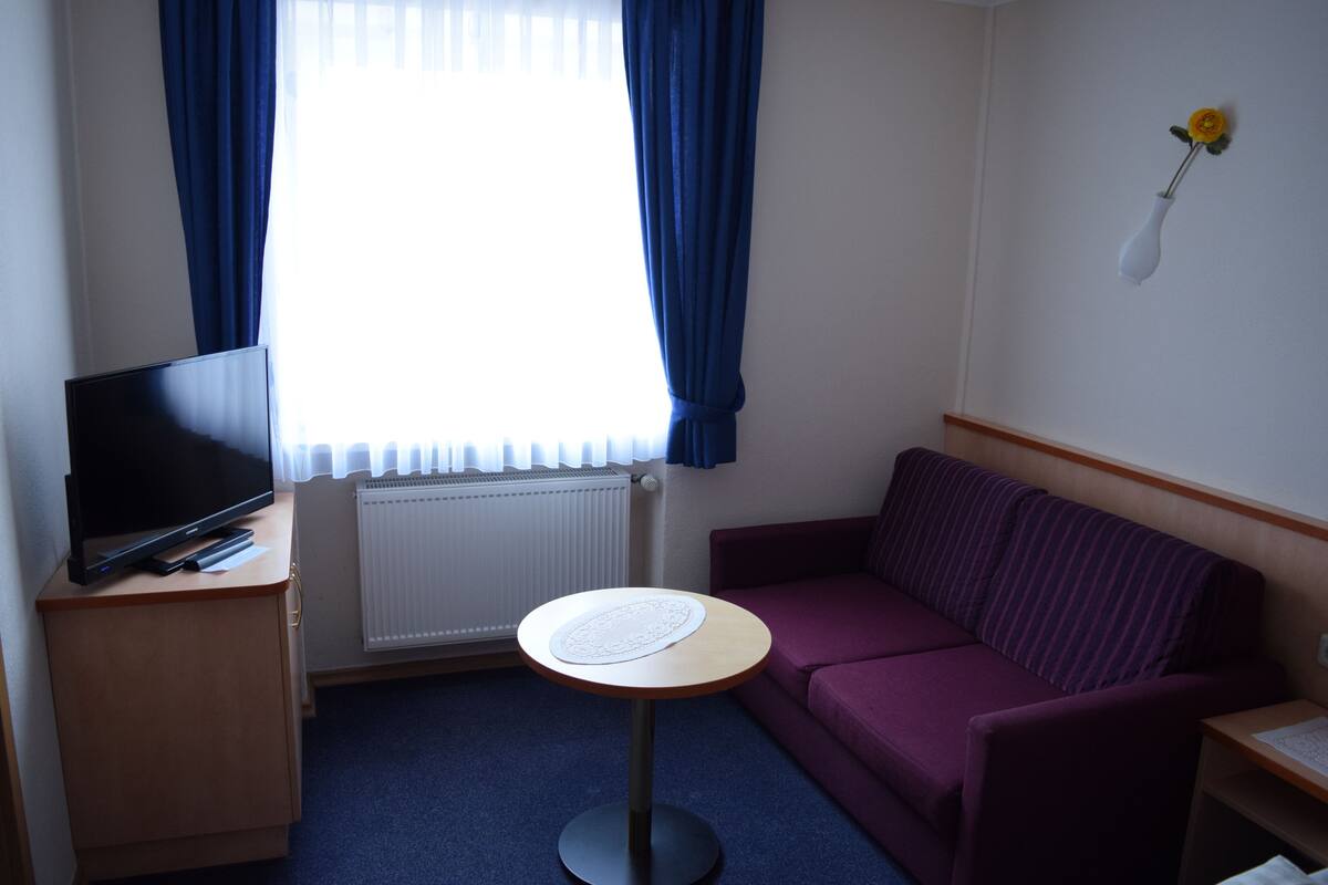 triple room | individually furnished, desk, blackout curtains, iron/ironing board