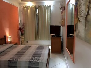 Apartamento | 2 quartos, cortinas blackout, ferros/tábuas de passar roupa