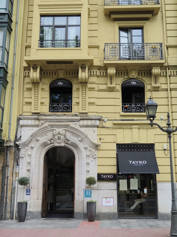 Fassade der Unterkunft