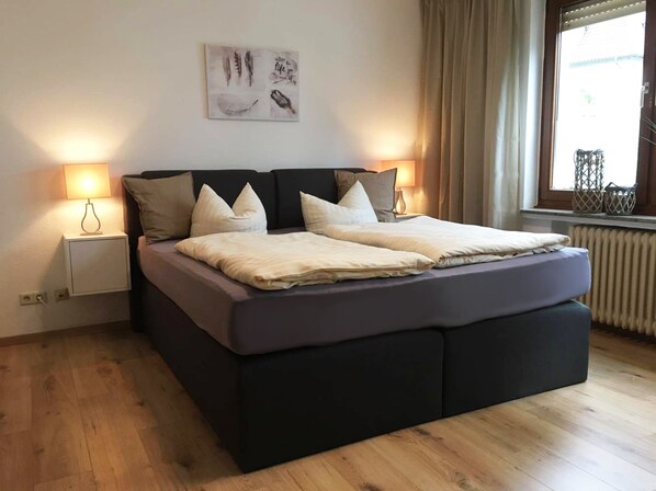Apartment, Ground Floor | In-room safe, laptop workspace, free WiFi, bed sheets - Best APARTMENTS (Bad Salzuflen)