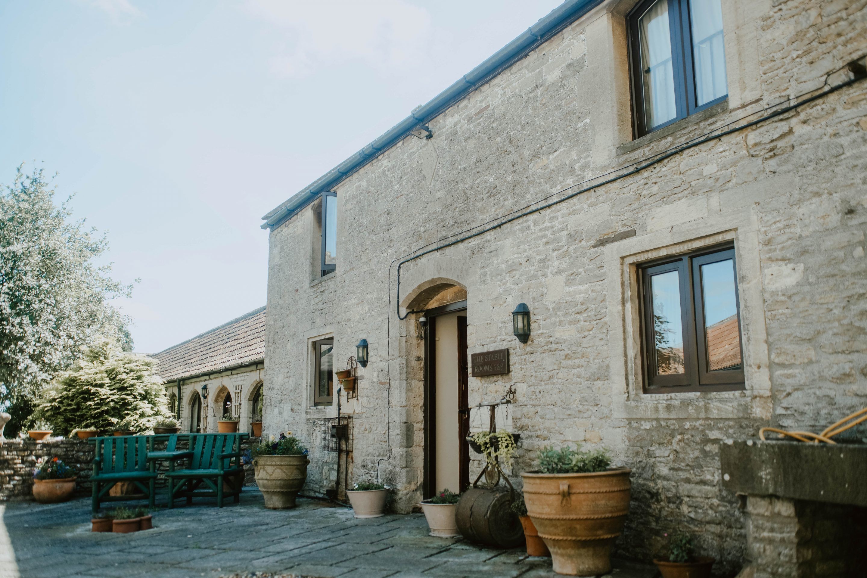 Entrada de la propiedad