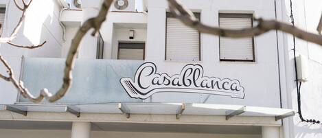 Fassade der Unterkunft