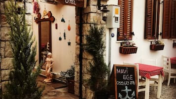 Inngangur gististaðar