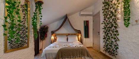 Habitación doble estándar, para no fumadores (Masal Odalari) | Wifi gratis y ropa de cama