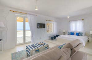 Studio, Meerblick | Strand-/Meerblick