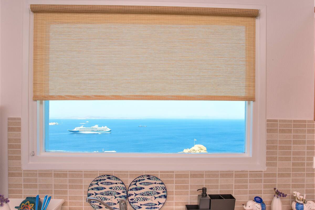 panoramic house, 2 bedrooms, sea view | private kitchen | fridge, oven, stovetop, espresso maker