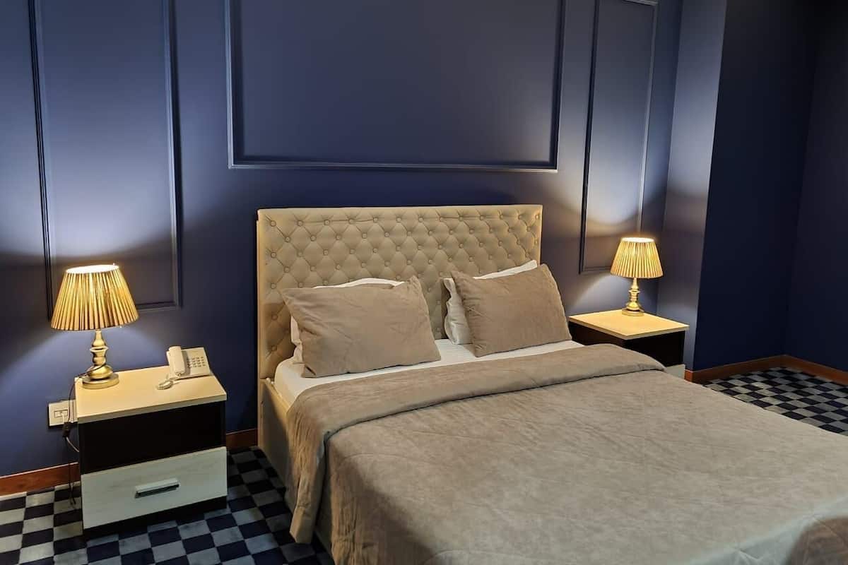 Basic Double Room, 1 Double Bed, Sea View | Egyptian cotton sheets, premium bedding, pillowtop beds, desk