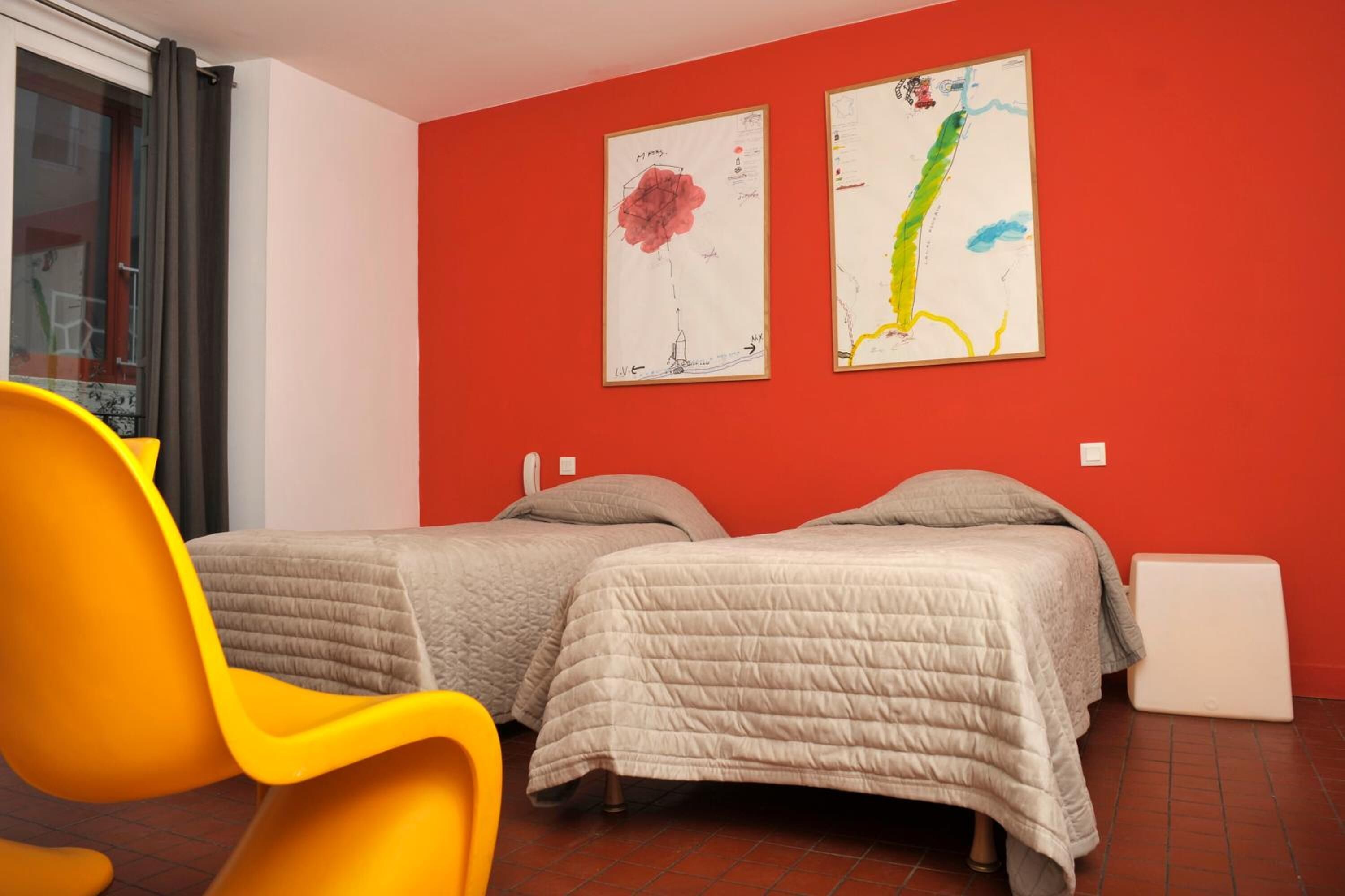 standard twin room | premium bedding, pillow-top beds, individually decorated