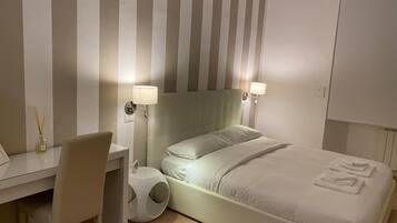 Italiaanse Frette-lakens, donsdekens, bedden met traagschuimmatrassen