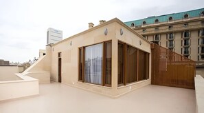 Chambre Double Supérieure, balcon | Terrasse/Patio