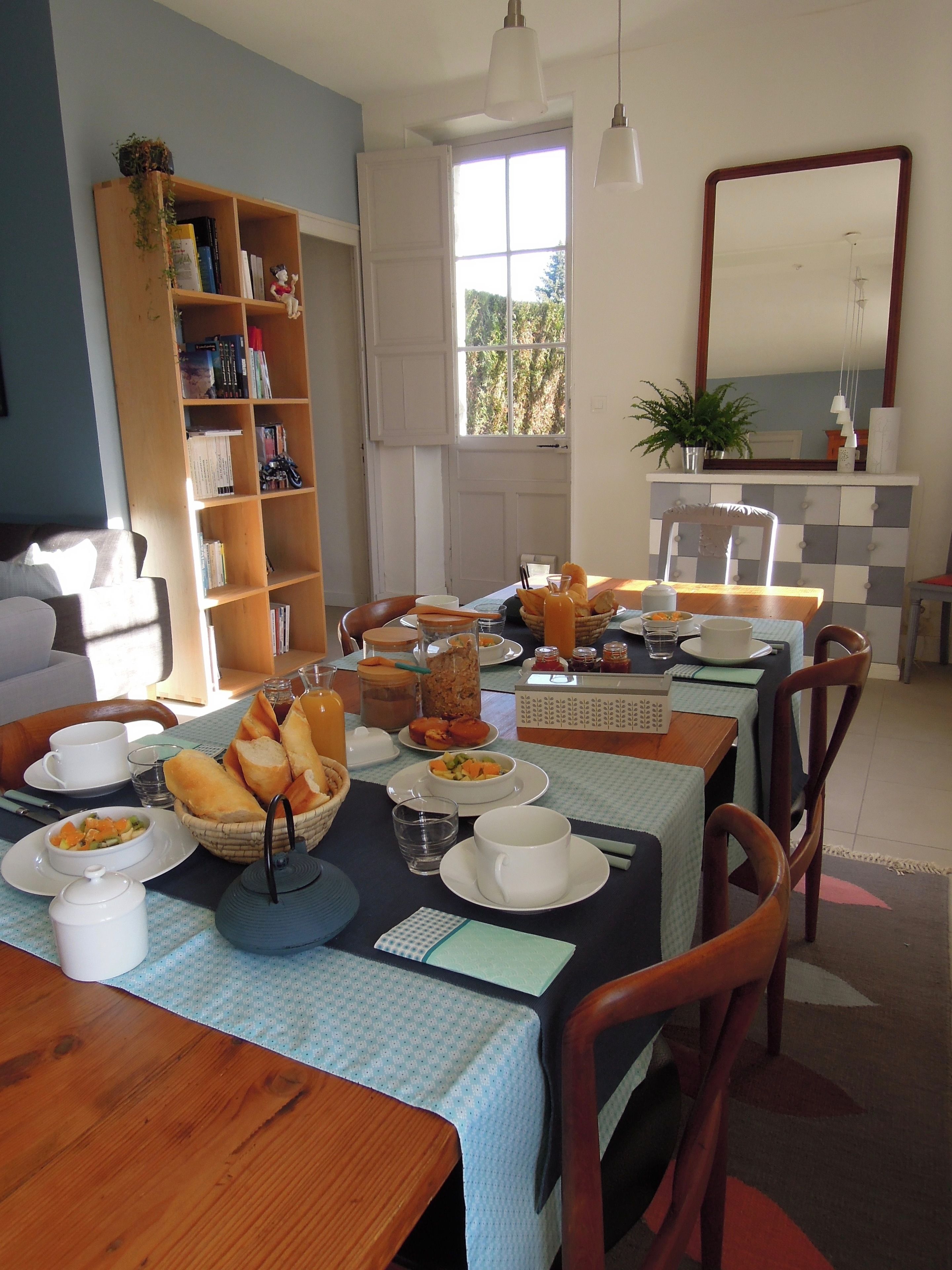 Petit déjeuner continental compris tous les jours