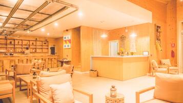 Sala de estar en el lobby