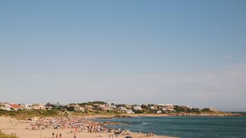 Vlak bij het strand