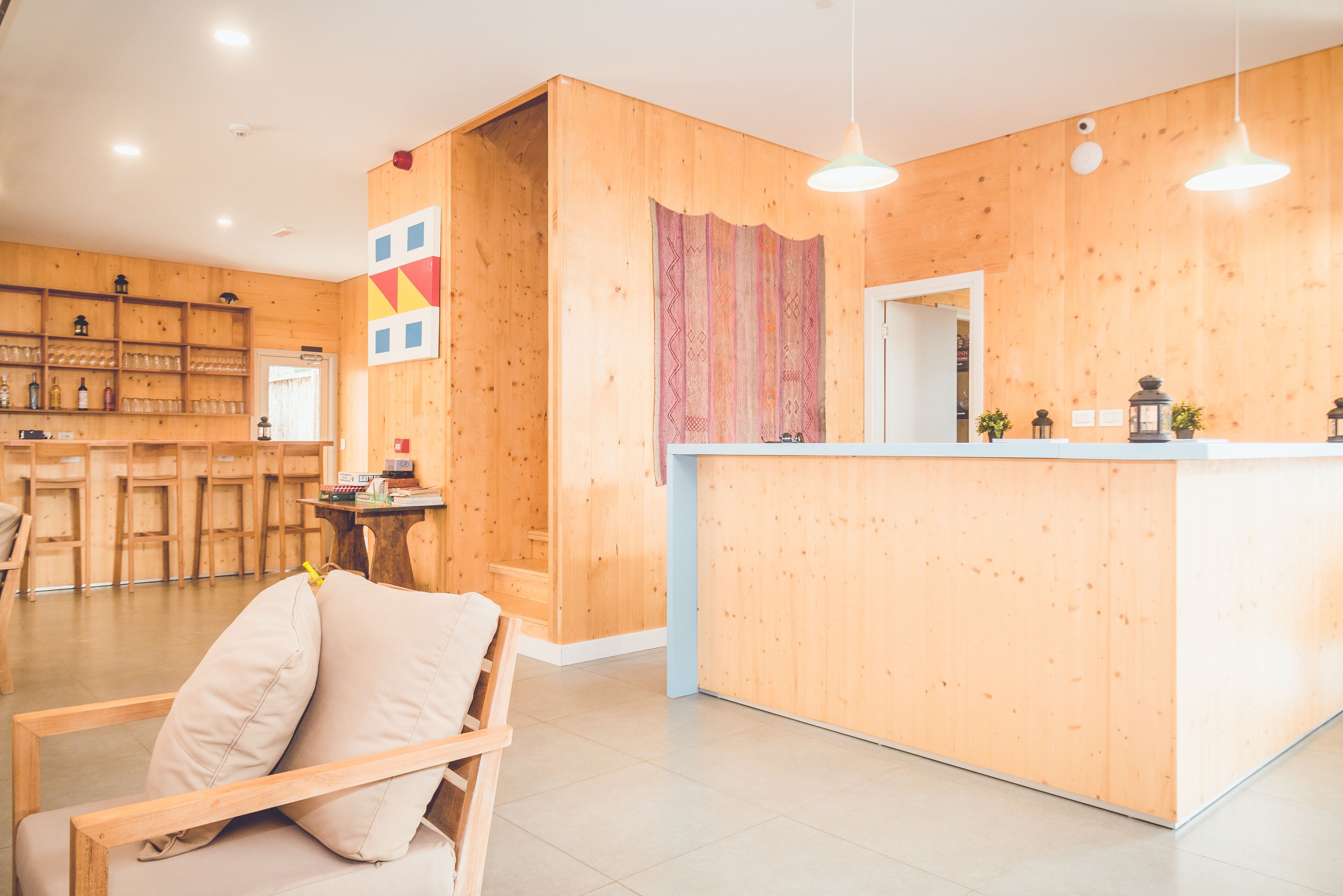 Sitzecke in der Lobby