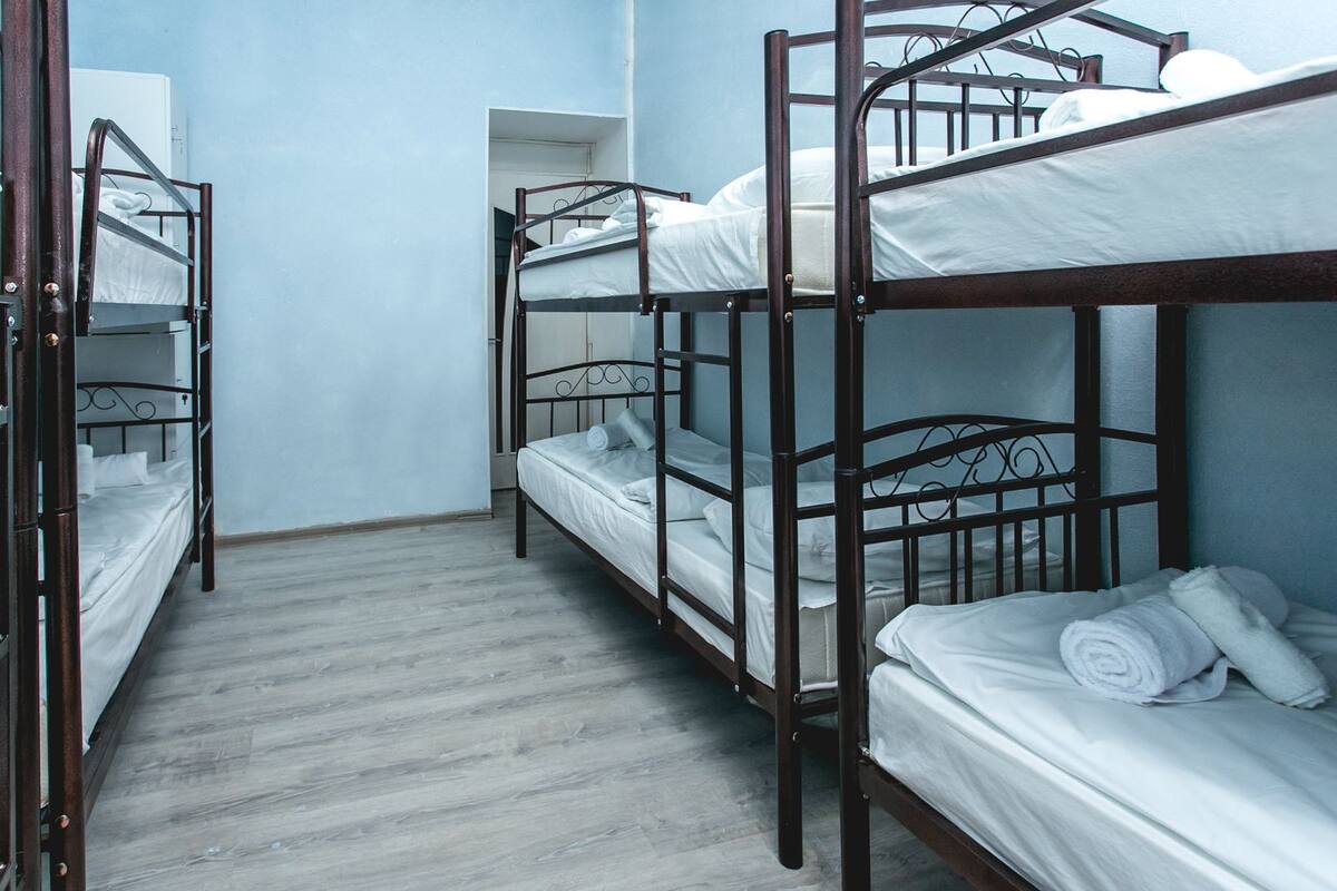 Shared Dormitory, Men only (8 guests) | Desk, blackout drapes, soundproofing, free WiFi