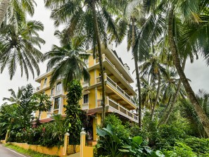 Voorkant van accommodatie