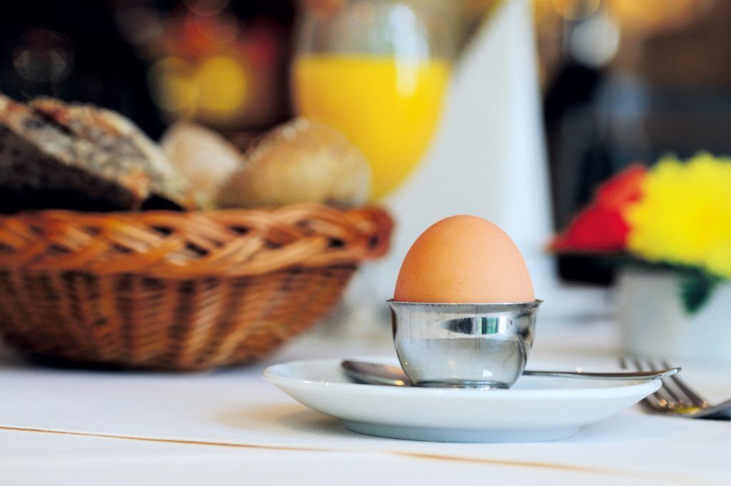 daily buffet breakfast (eur 8 per person)