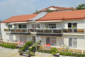 Façade de l’hébergement