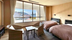 Superior-Zimmer, Nichtraucher (Japanese Western, with Bath, No View) | Zimmersafe, Schreibtisch, kostenloses WLAN, Bettwäsche
