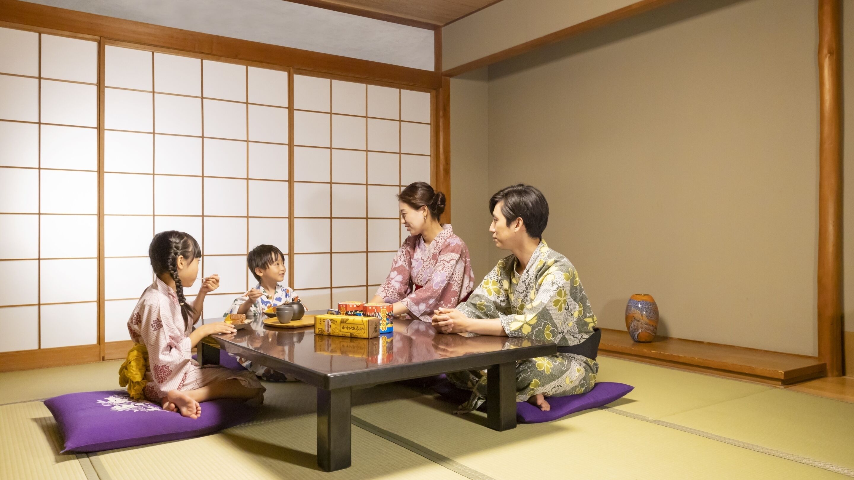 Chambre Standard, non-fumeurs (Japanese Western Style, with Bath) | Coffres-forts dans les chambres, bureau, Wi-Fi gratuit, draps fournis