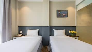 Standard Twin Room, 2 Twin Beds, Non Smoking | Blackout drapes, soundproofing, iron/ironing board, free WiFi