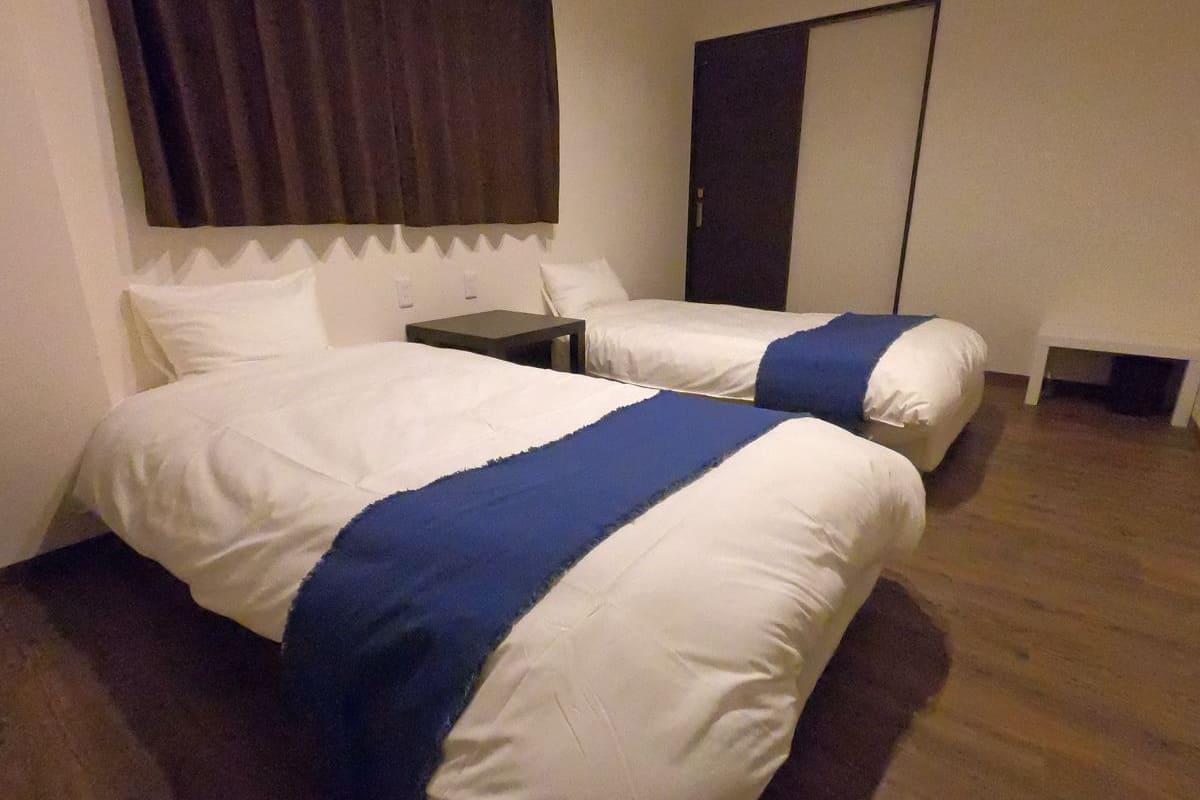 Twin Room, 2 Single Beds | Blackout curtains, free WiFi, bed sheets